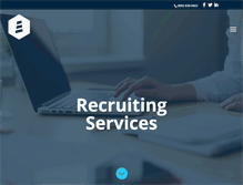 Tablet Screenshot of lighthouserecruiting.com